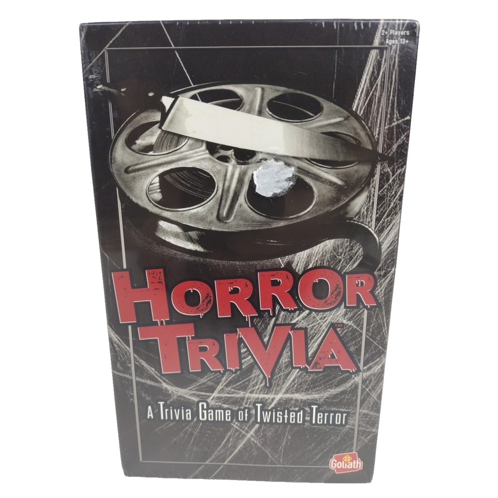 Goliath Horror Trivia A Trivia Game of Twisted Terror Card Set. Goth NIB Sealed